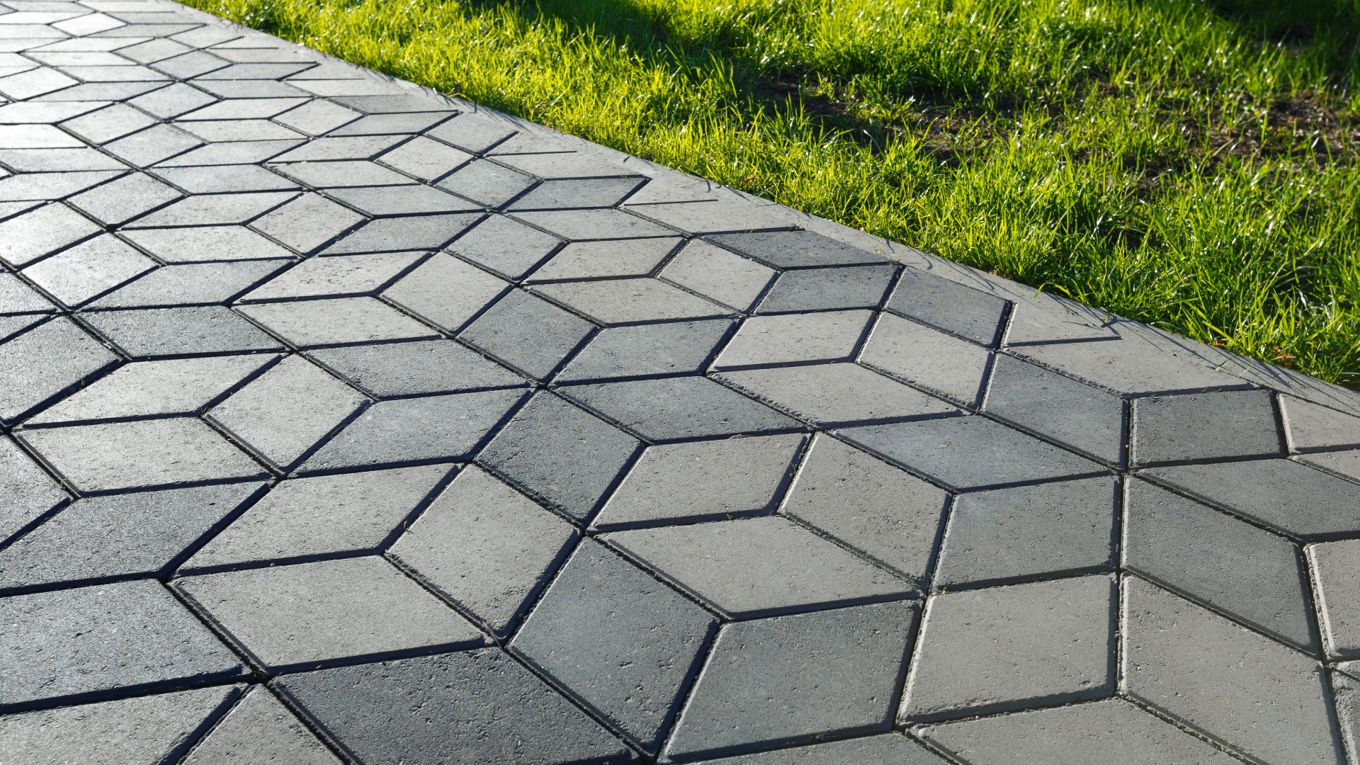 ige of concrete imprinted driveway