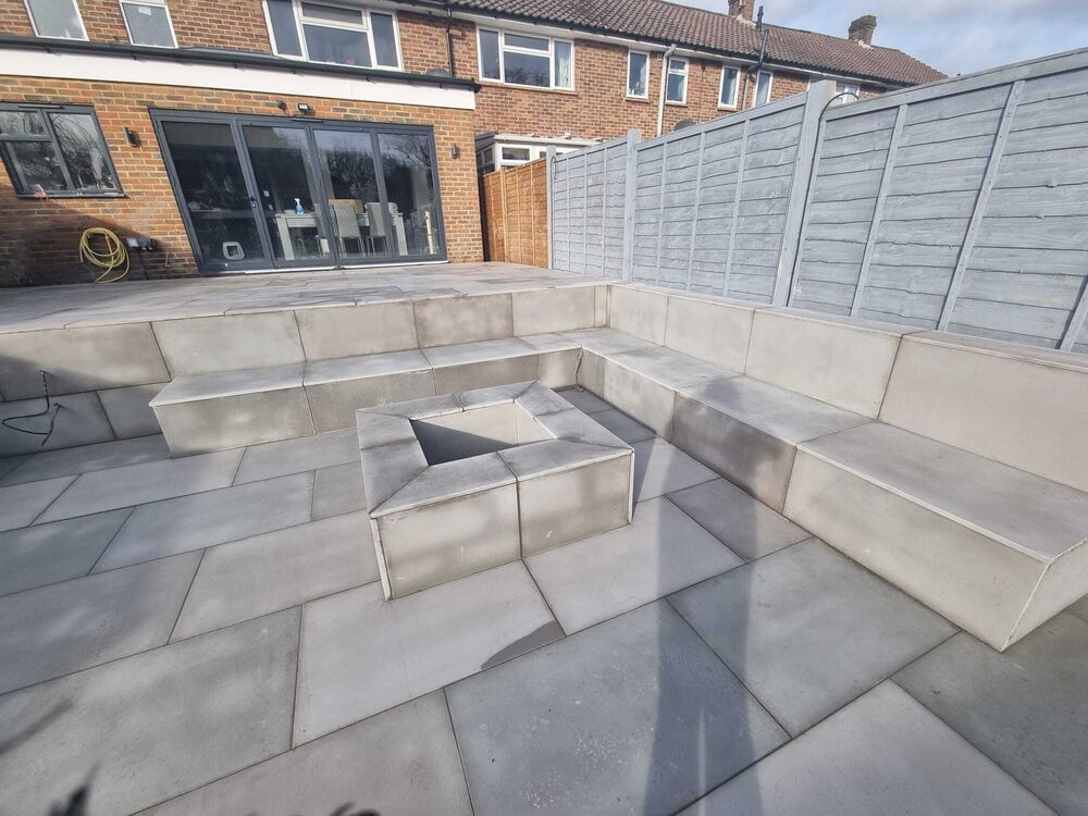 Patio in Grey Sandstone
